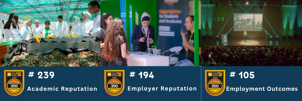 QS Rating 1 - The University of Jordan